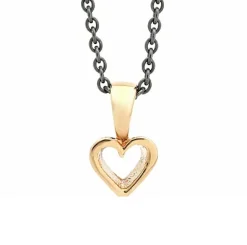 PER BORUP 14 KARAT GULD VEDHÆNG OPEN YOUR HEART -902V