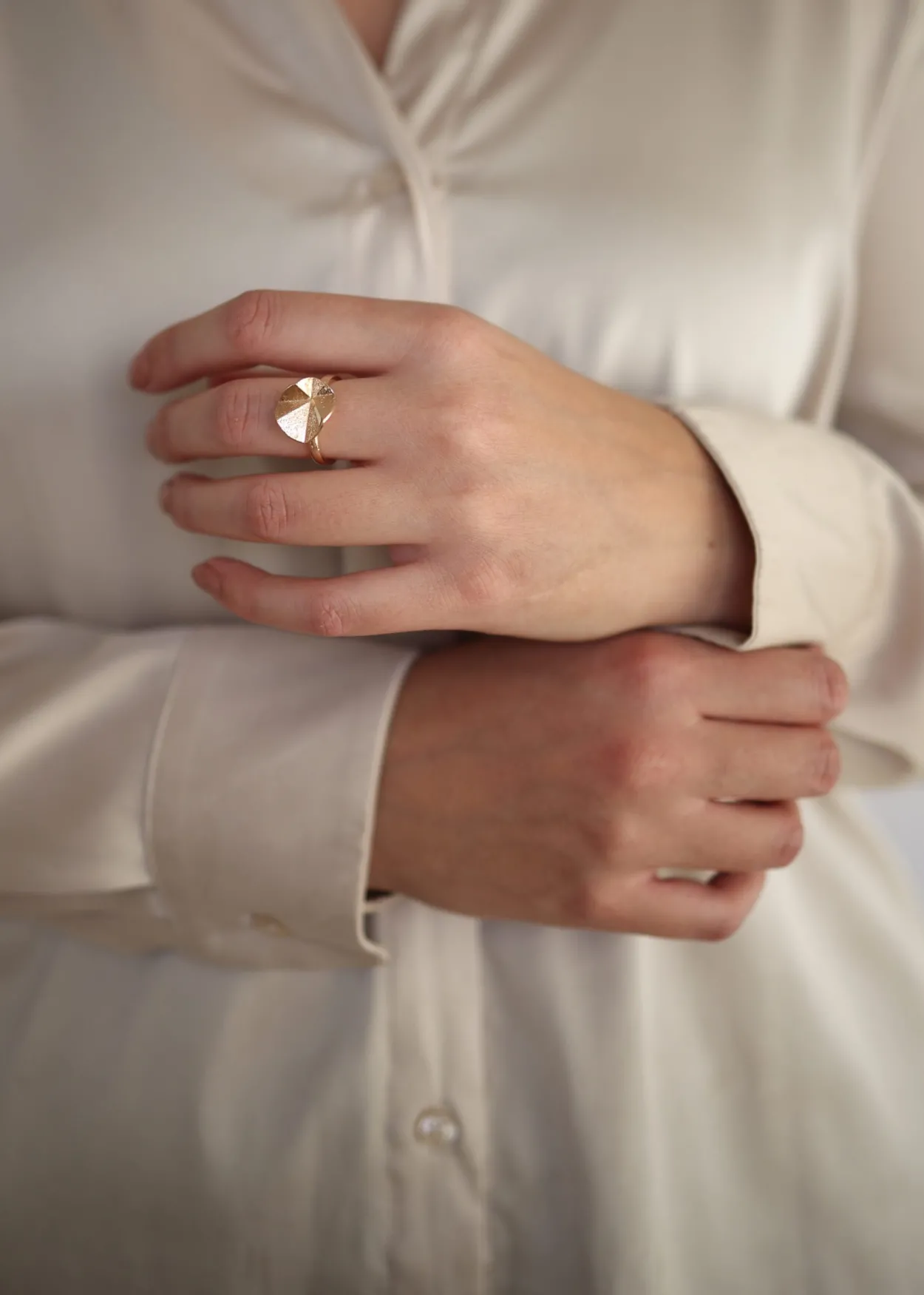 PER BORUP LILY LUMINA RING 14 KARAT GULD - 1093R