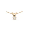 SCOUPLES VIDA VEDHÆNG 8 KARAT GULD MED BRILLANT 0,05 CARAT - 2813,05
