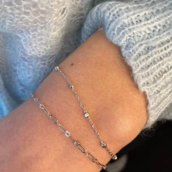 SCROUPLES ARMBÅND SØLV - 609332