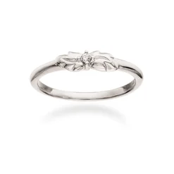 SCROUPLES BØRNE RING SØLV MED ZIRKONIA - 727312