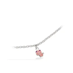 SCROUPLES GIRLS SØLV ARMBÅND BØRN MED GRIS - 672132