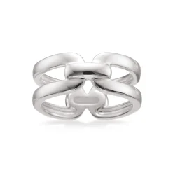 SCROUPLES LINK RING HERRE SØLV - 791352