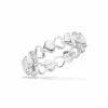 SCROUPLES RING BØRN/VOKSNE SØLV HJERTER - 729212