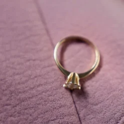 SCROUPLES VIDA 8 KARAT GULD RING MED BRILLANT 0,25 CARAT - 7813,25