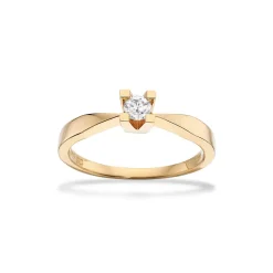 SCRUOPLES KLEOPATRA RING MED BRILLANT 0,15 KARAT - 7135,15