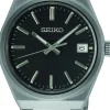 SEIKO CLASSIC STÅL MED SORT SKIVE - SUR557P1