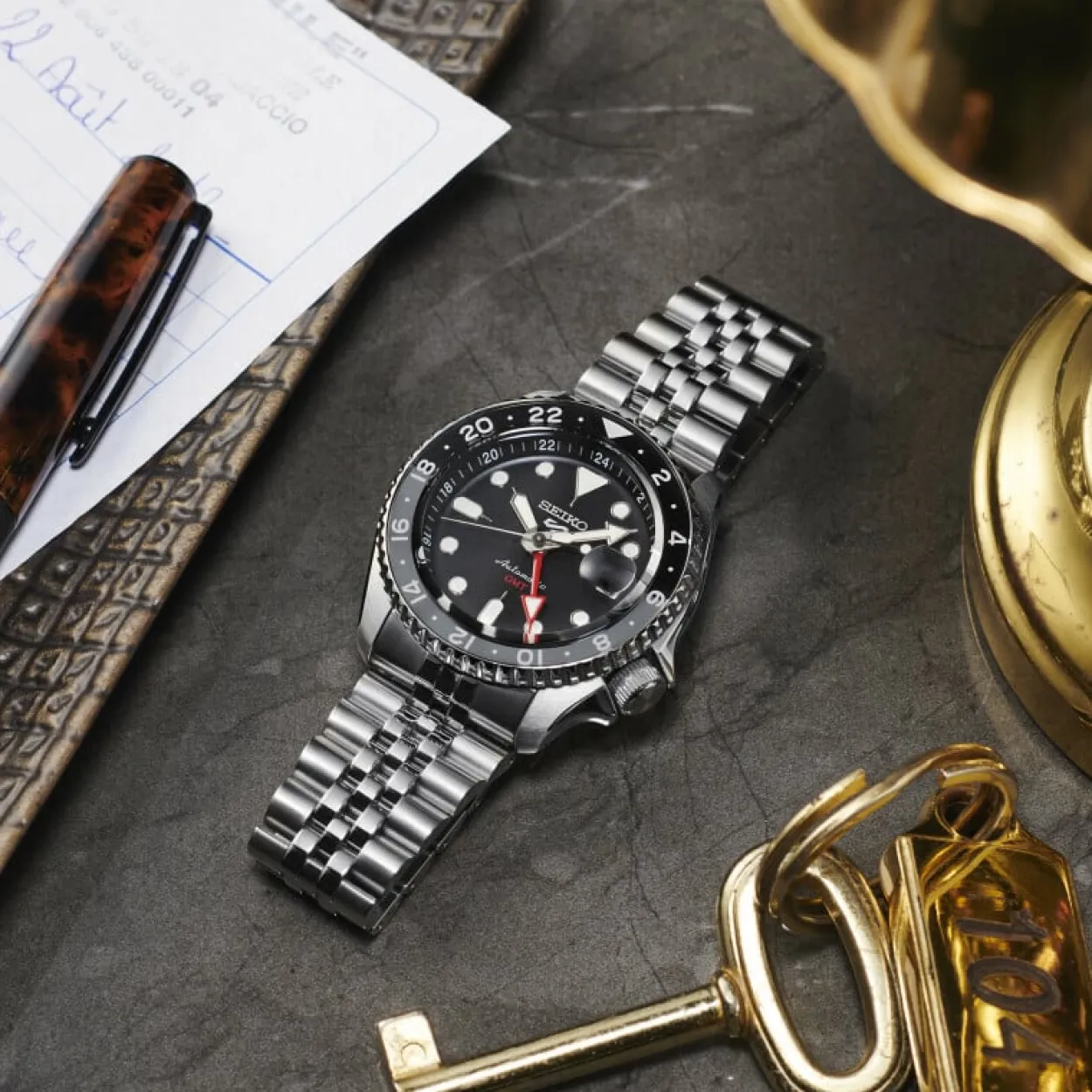 SEIKO 5 SPORTS GMT AUTOMATIK - SSK001K1