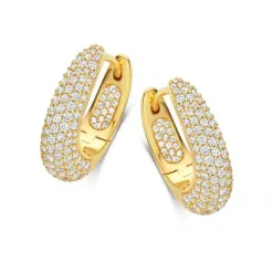 SPIRIT ICONS GRAND CALLAS ØRERING FORGYLDT MED STEM - 42362