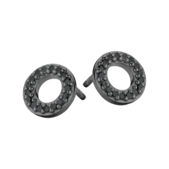 SPIRIT ICONS TREND ØRERINGE SØLV RHUTHINERET MED ZIRKONIA - 40533