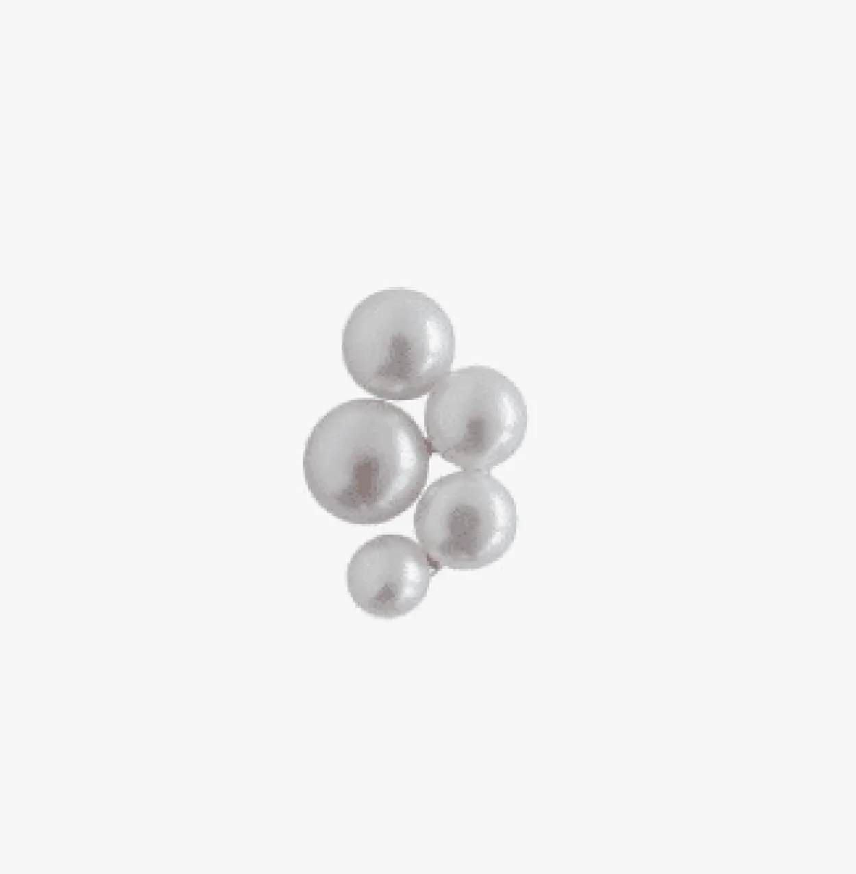 STINE A BLOOM BERRIES ØRERING SØLV FORGYLDT - 1339-02-S