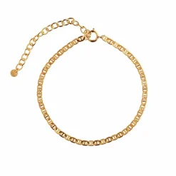 STINE A PETIT LINK ARMBÅND SØLV FORGYLDT - 3170-02-OS