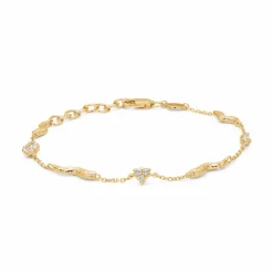 STUDIO Z ARMBÅND SØLV FORGYLDT TANGLED- 7257845