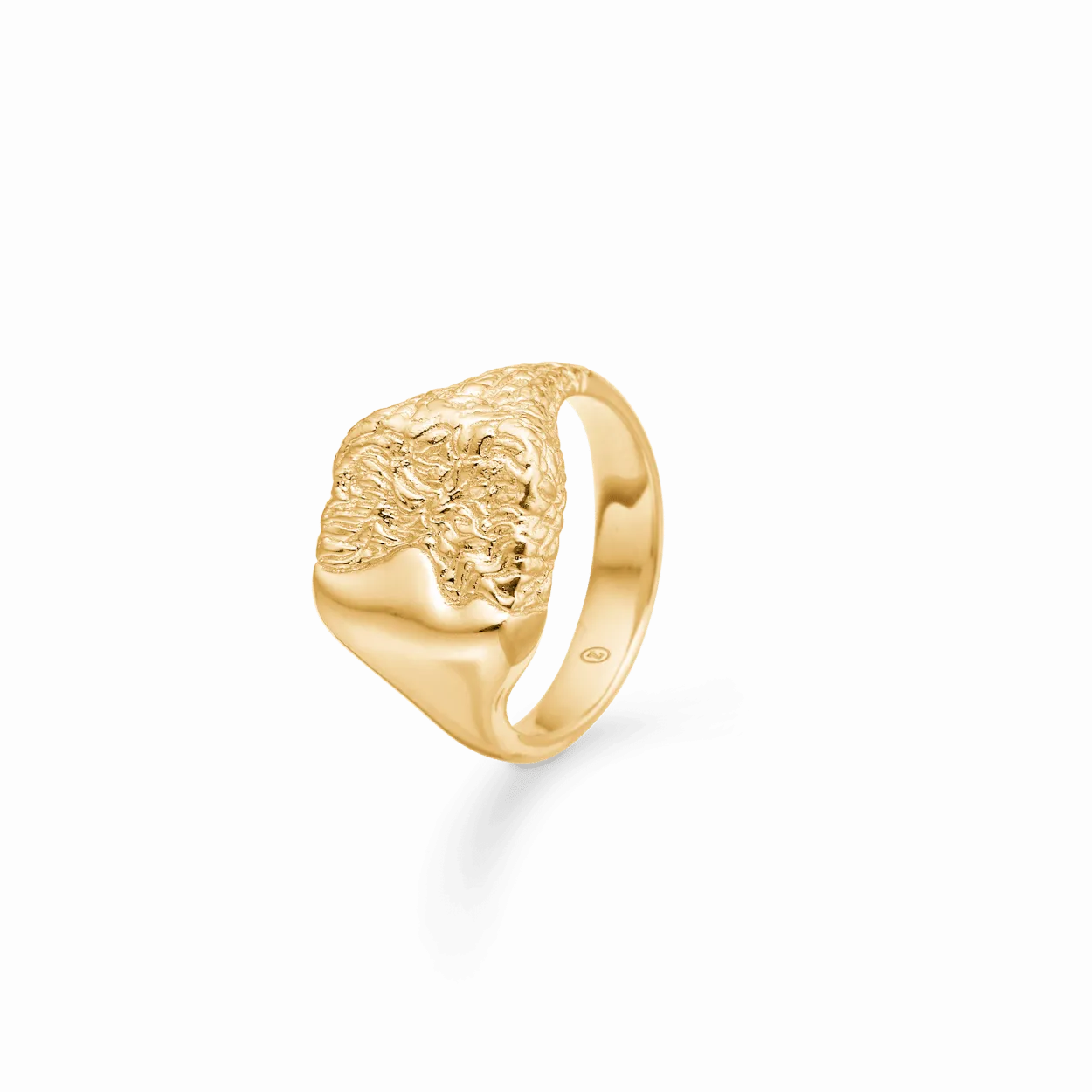 STUDIO Z EDGE RING FORGYLDT SØLV - 7240890