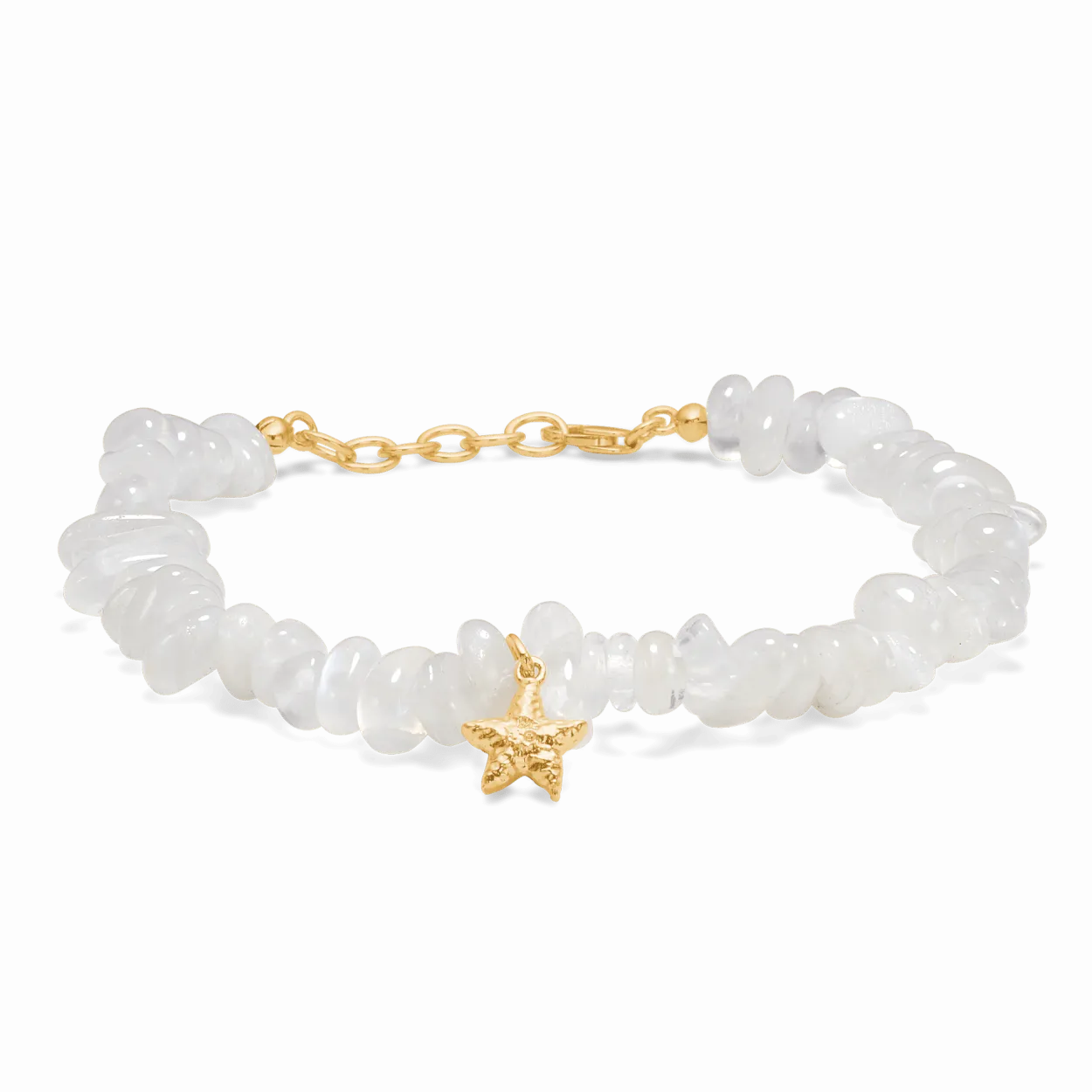 STUDIO Z STARFISH LUSTRE SØLV FORGYLD ARMBÅND - 7256894