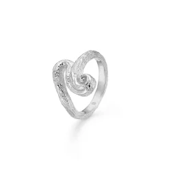 STUDIO Z WAVE SØLV RING - 7140845
