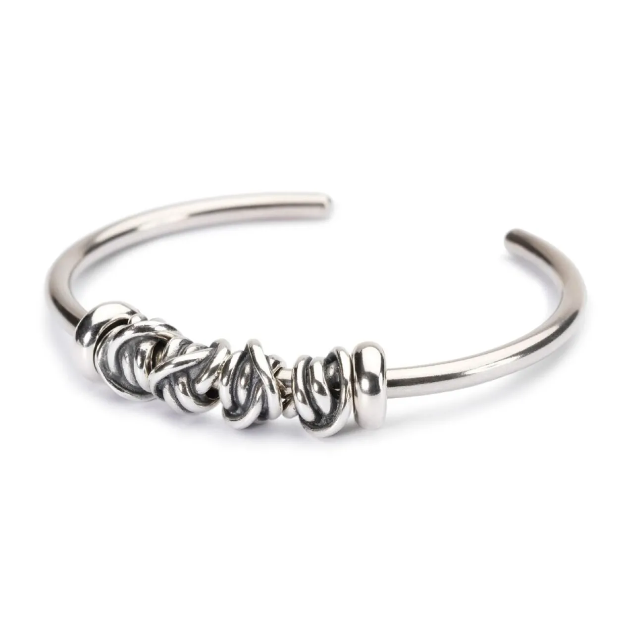TROLLBEADS ARMRING SØLV STR M (22-24CM) – 15403