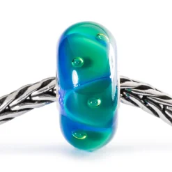 TROLLBEADS 'BOBLER I DIS' GLAS KUGLE - TGLBE-10191
