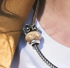 TROLLBEADS FOSSILISED WOOD - TSTBE-20042