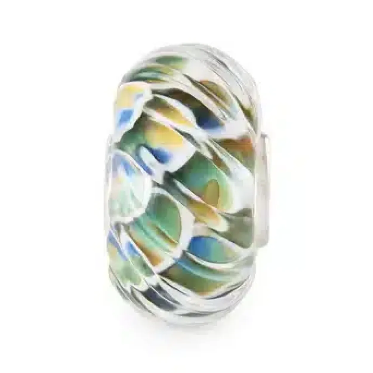 TROLLBEADS HAVFRUE I BØLGER GLASKUGLE - TGLBE-20437