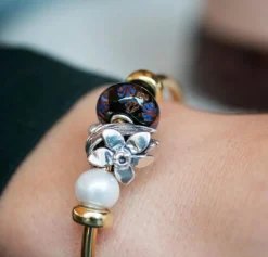 TROLLBEADS HVID PERLE - TAGBE-00085