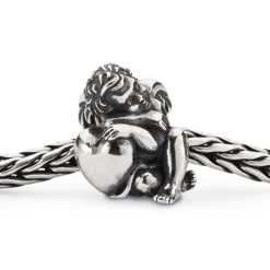 TROLLBEADS 'KÆRLIGHEDENS KERUB' LED SØLV - TAGBE-50042