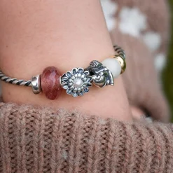 TROLLBEADS 'KÆRLIGHEDENS KERUB' LED SØLV - TAGBE-50042
