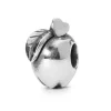 TROLLBEADS 'KUNDSKABENS ÆBLE' SØLV KUGLE - TAGBE-20059