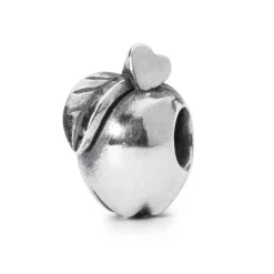 TROLLBEADS 'KUNDSKABENS ÆBLE' SØLV KUGLE - TAGBE-20059