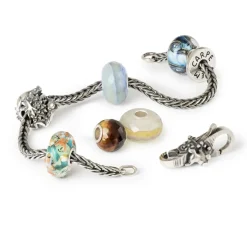 TROLLBEADS LAGUNE VANDSTEN GLASKUGLE - TGLBE-30160