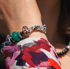 TROLLBEADS LIVSTID AF GLÆDE GLASKUGLE - TGLBE-30148