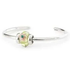 TROLLBEADS PINK FLOWER BEAD- TGLBE-20395