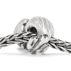 TROLLBEADS SØLVKUGLE KIWI FUGL - TAGBE-40014
