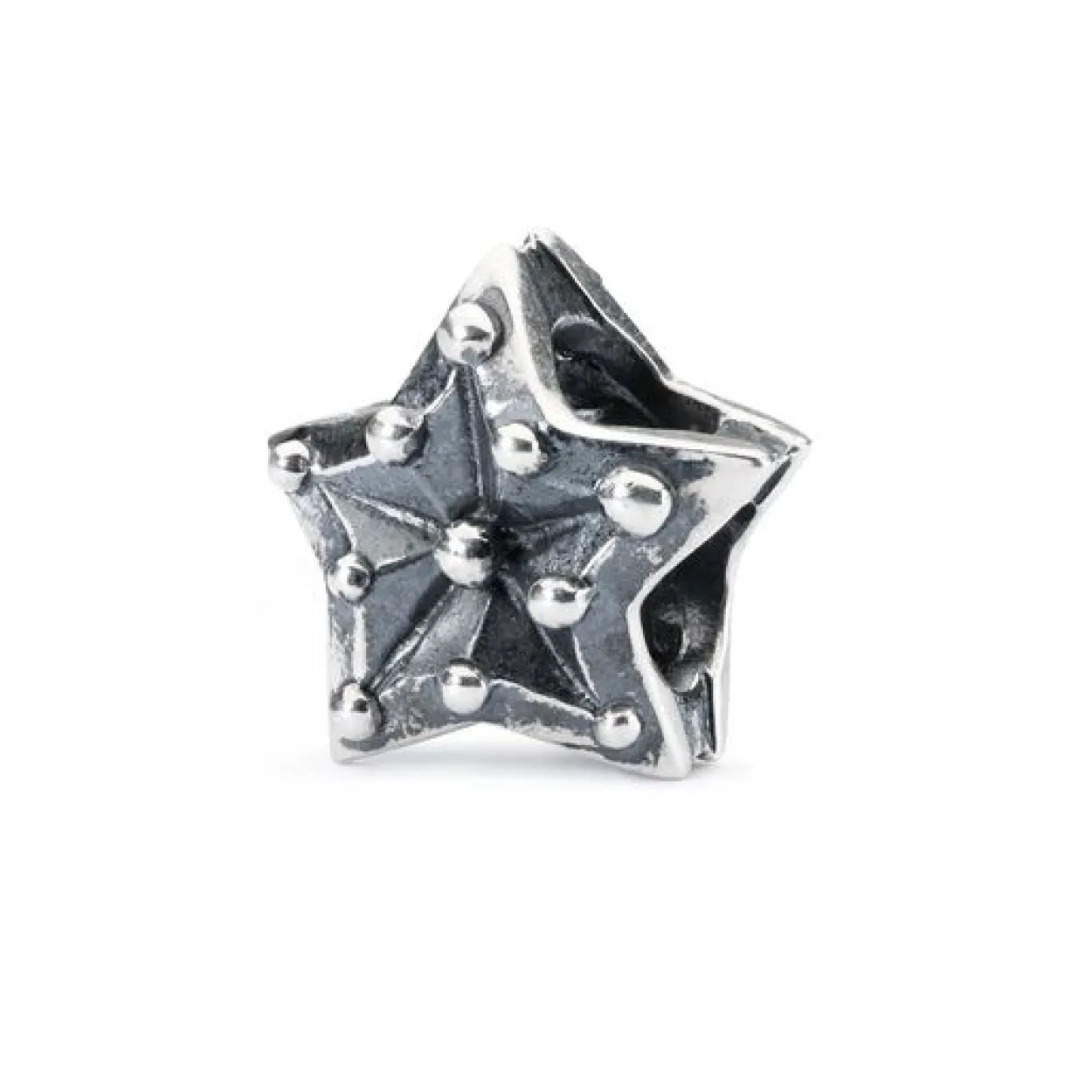 TROLLBEADS SØLVKUGLE 'STJERNE AF RENHED' - TAGBE-00224